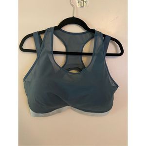 Adore Me Green/Blue Sports Bra 40DDD NWT